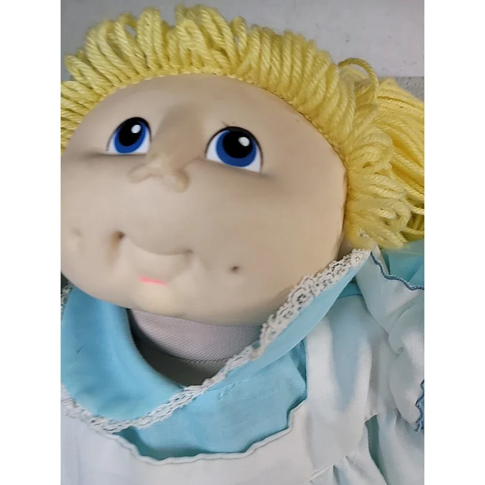 Vintage Nelson Doll Baby Toothie Doll  1984 In Vintage Dress 17